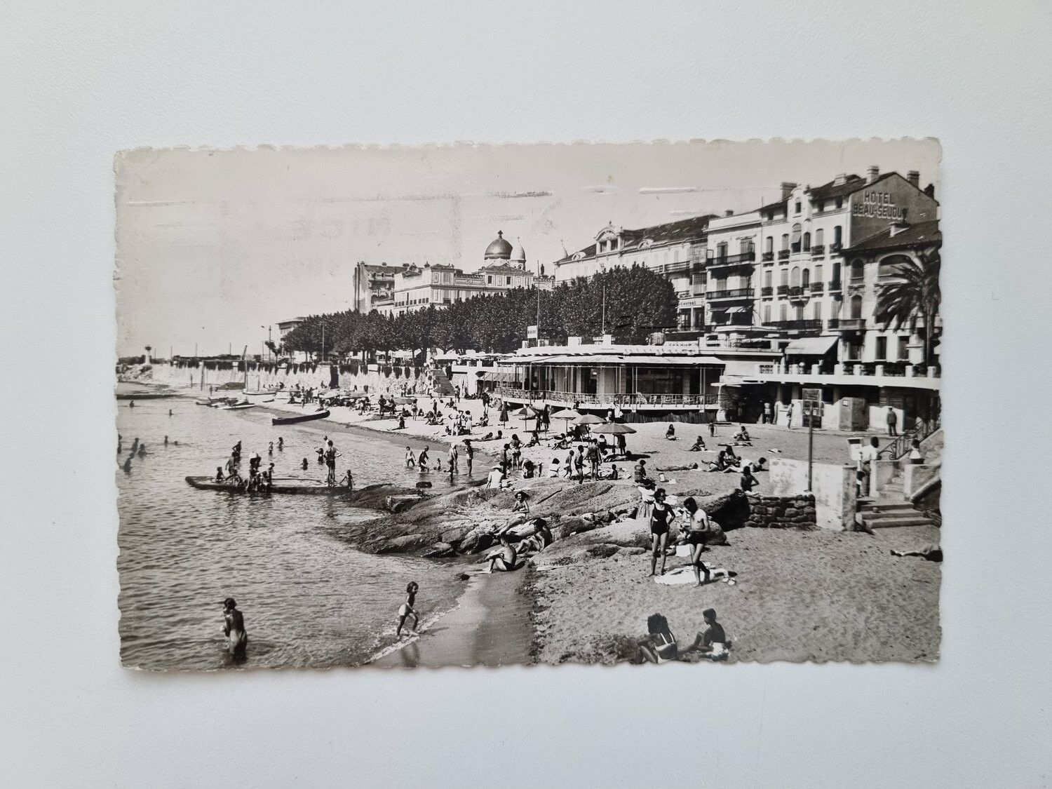 Vykort Saint Raphael, 1950