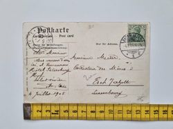 Vykort Baden-Baden. Blick vom Theater. 1905