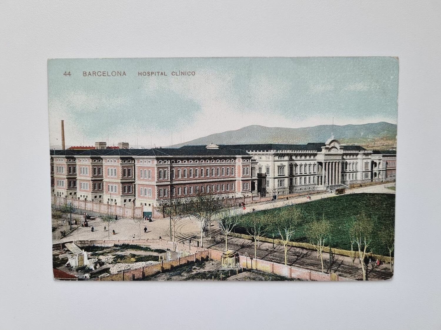 Vykort BARCELONA HOSPITAL CLINICO