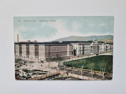 Vykort BARCELONA HOSPITAL CLINICO