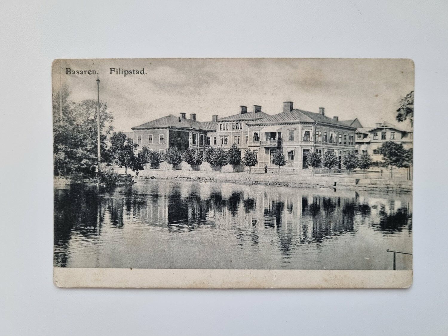 Vykort Basaren Filipstad