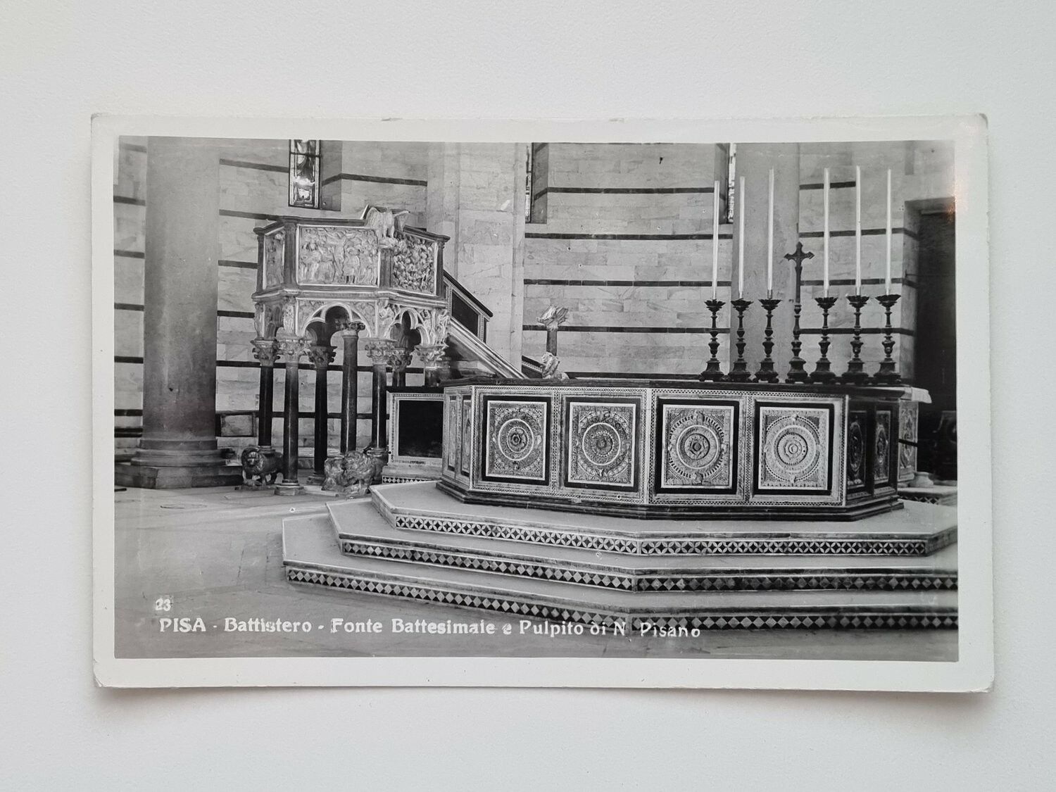 Vykort Battistero di San Giovanni