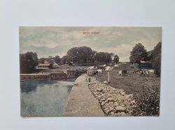 Vykort Bergs slussar, 1910