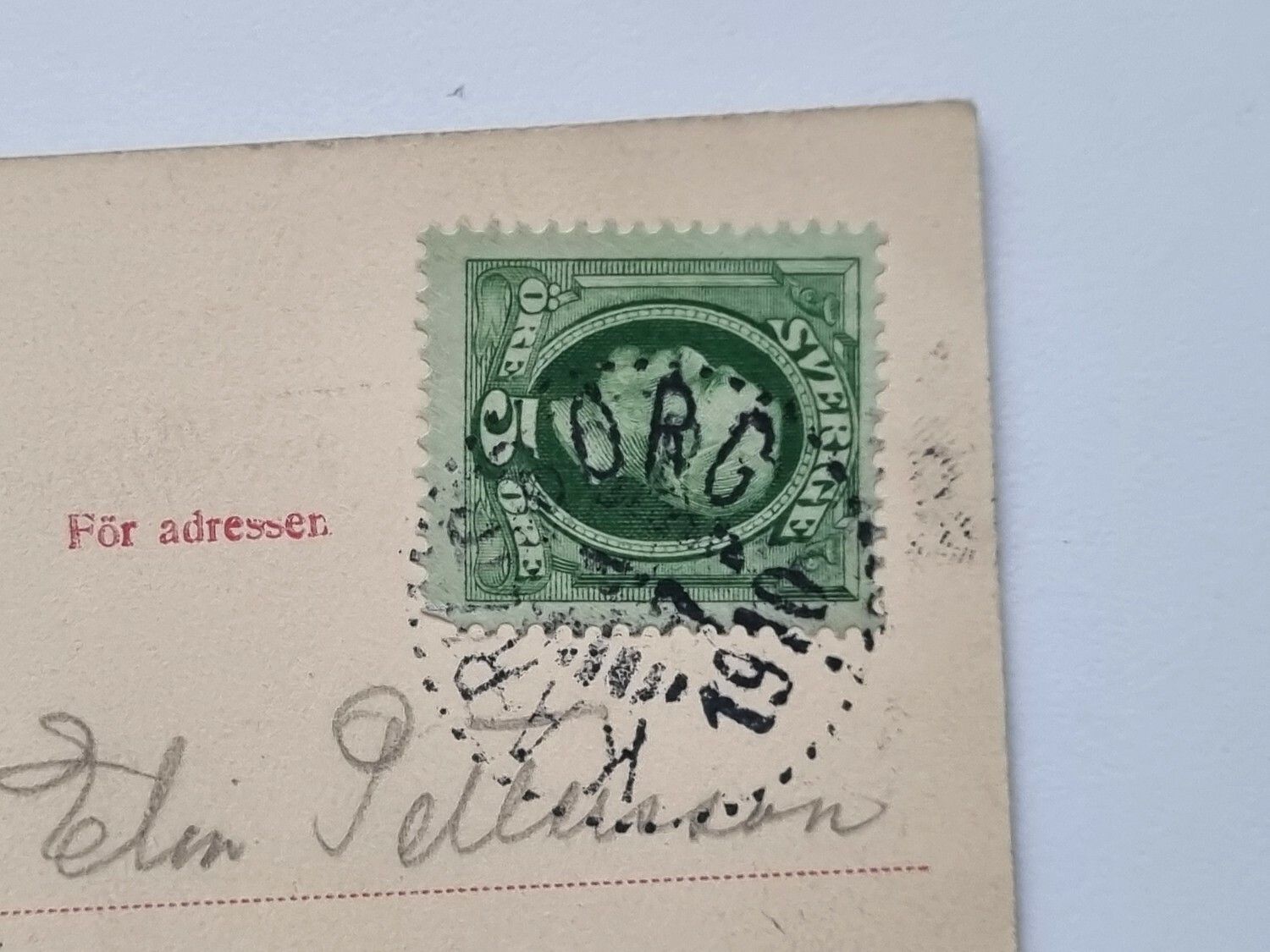 Vykort Bergs slussar, 1910
