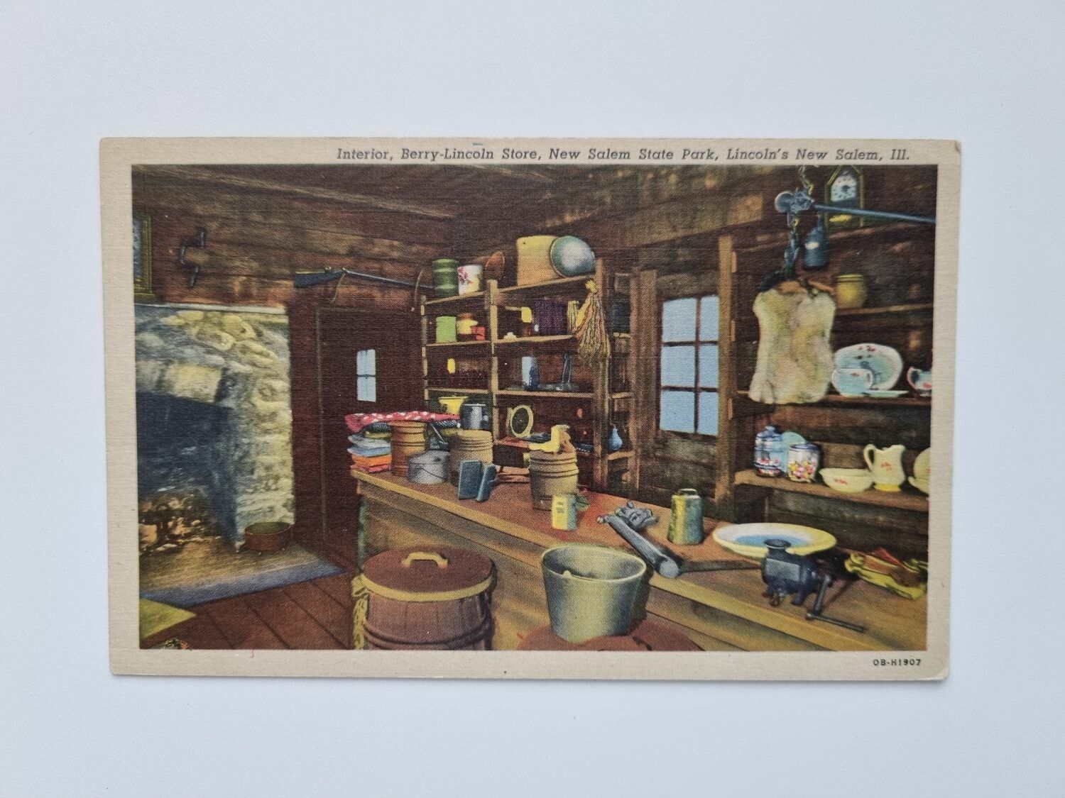 Vykort BERRY-LINCOLN STORE