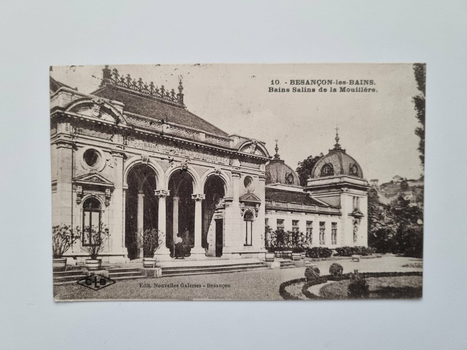 Vykort BESANÇON-les-BAINS. Bains Salins de la Mouillère.