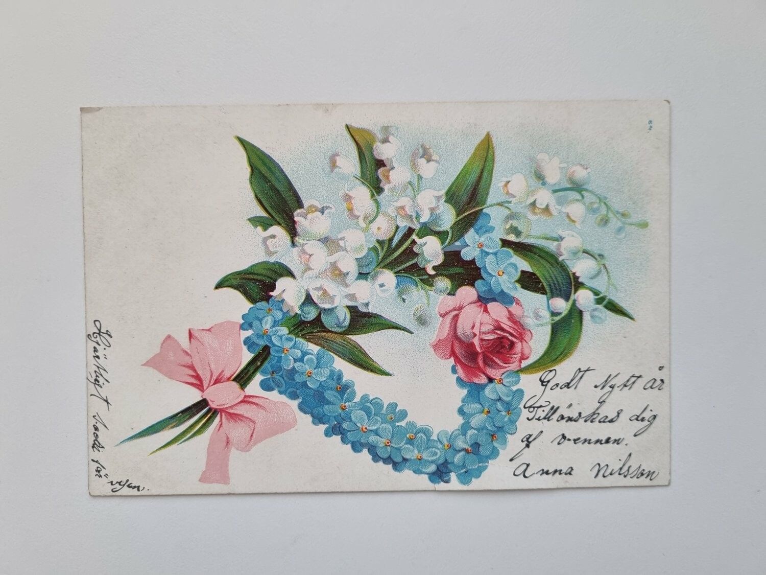 Vykort Blommor