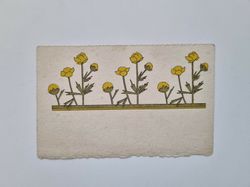Vykort Blommor