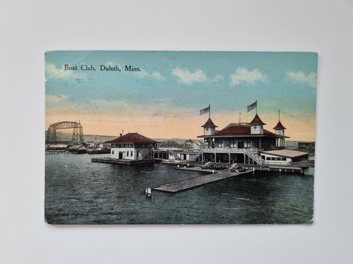 Vykort Boat Club, Duluth, Minn