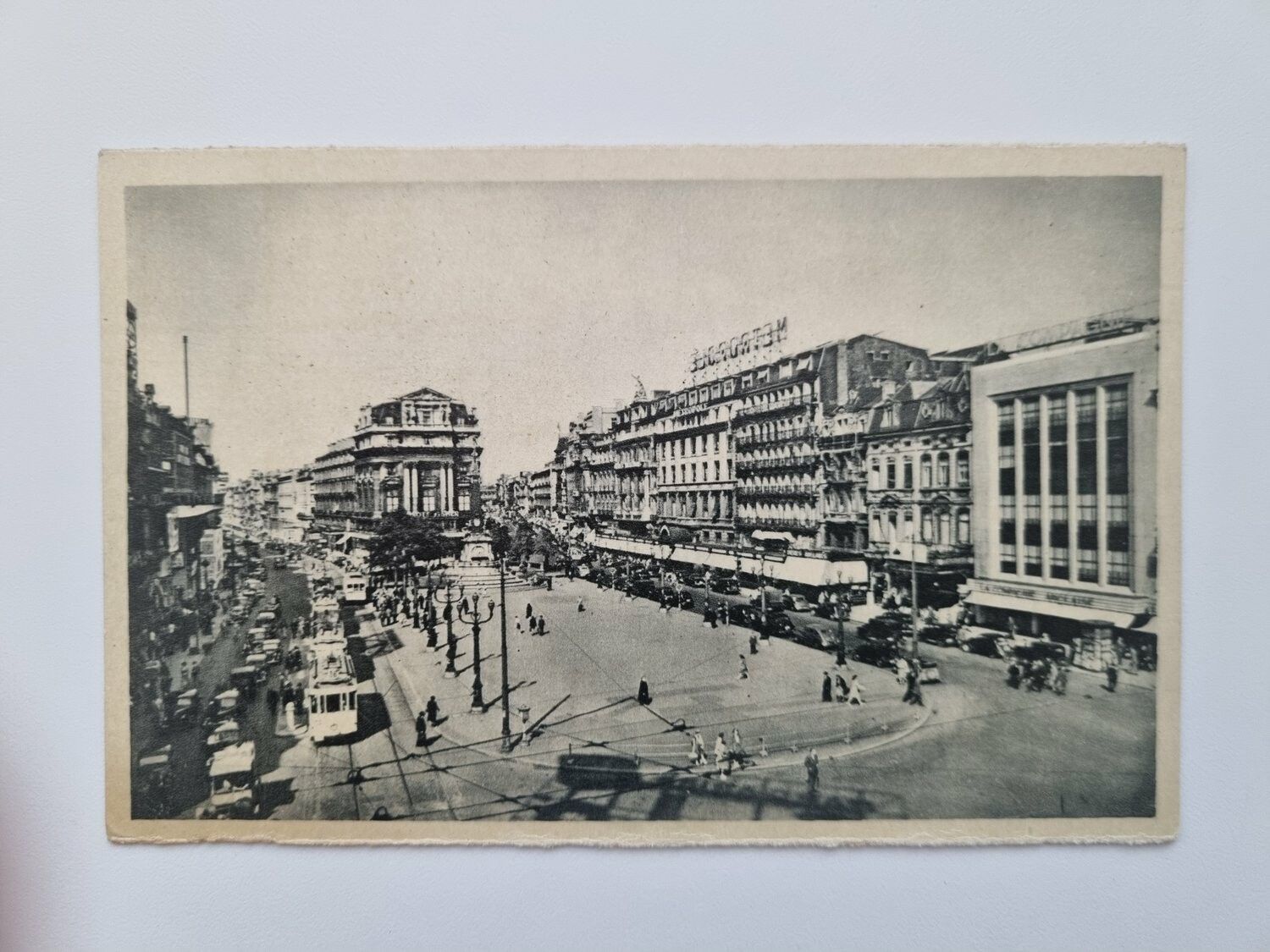 Vykort Place de Brouckère