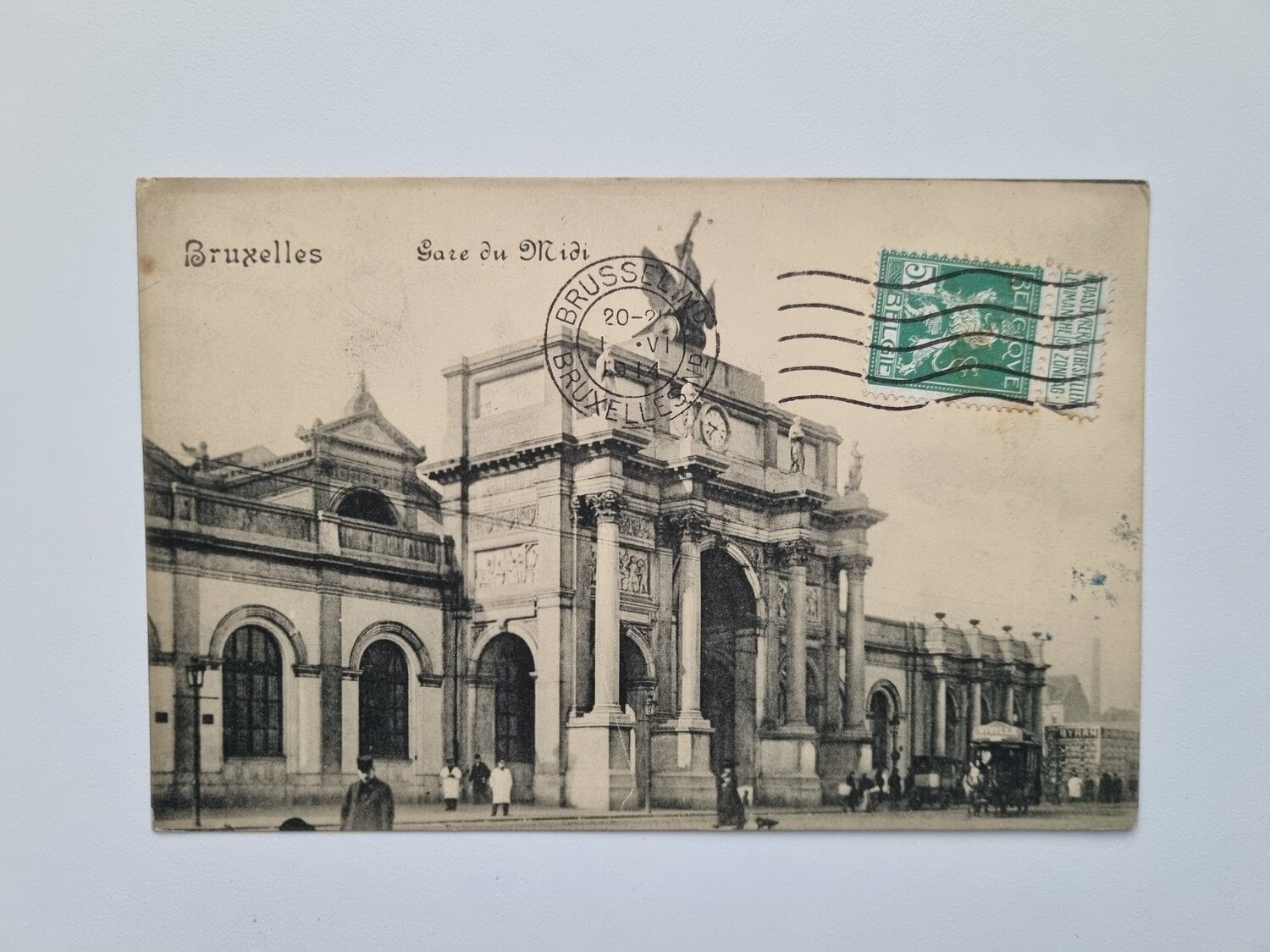 Vykort Bruxelles