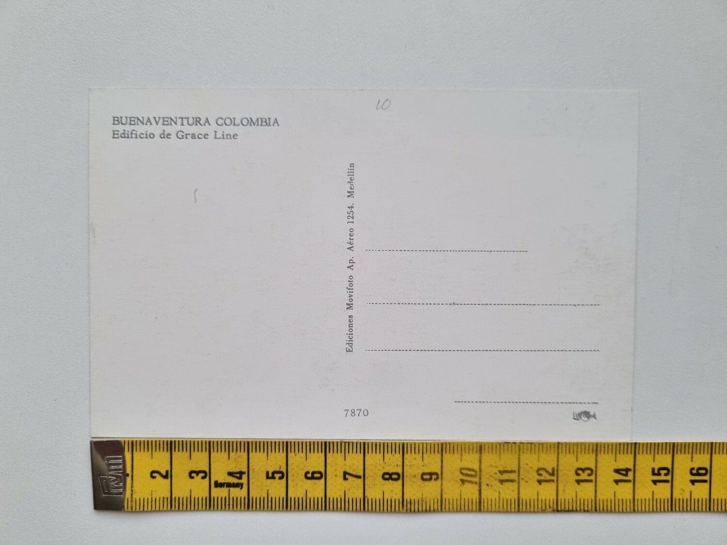 Vykort BUENAVENTURA COLOMBIA