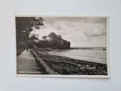 Vykort Båstad. Strandpromenaden