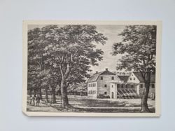 Vykort Bälteberga, 1817. Ur U. Thersners "Skånska Utsigter"