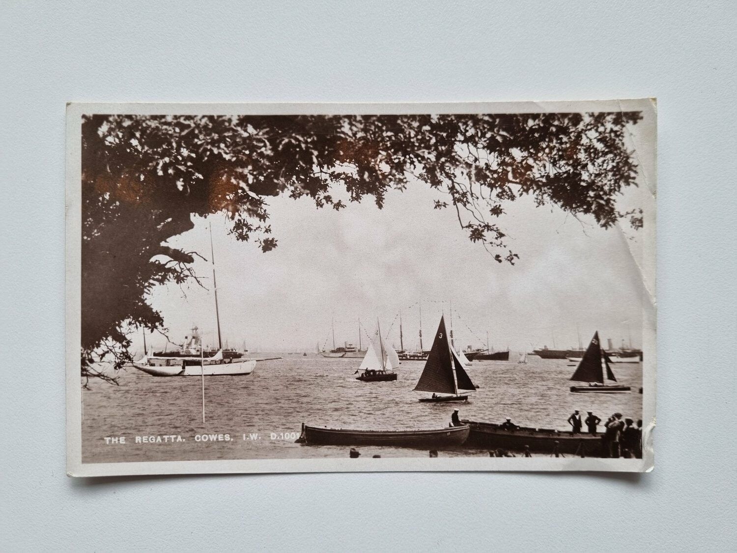 Vykort THE REGATTA COWES