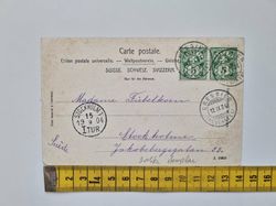 Vykort Barques du Léman, 1904