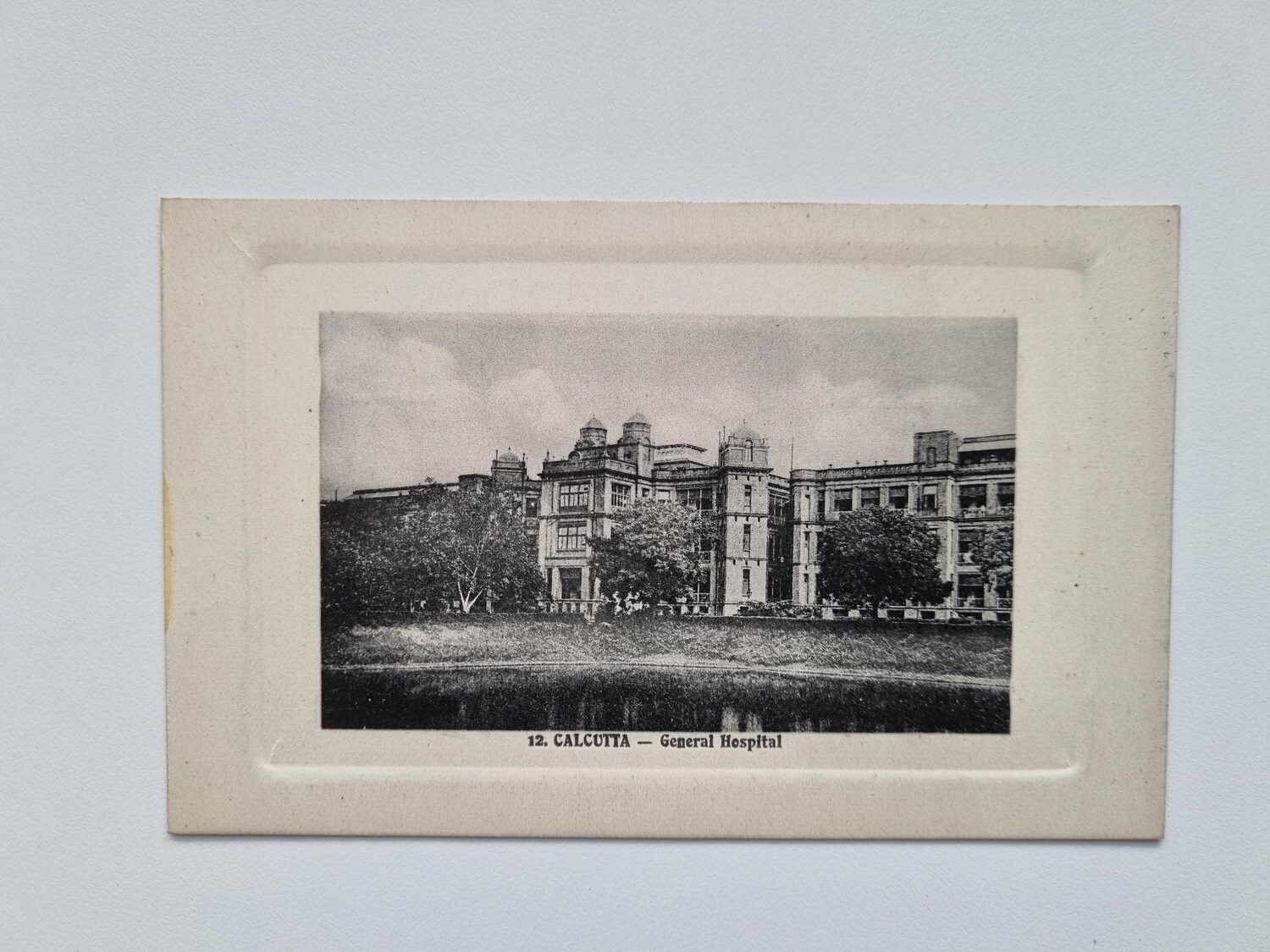 Vykort CALCUTTA General Hospital