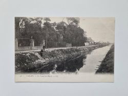 Vykort CALAIS. Le Canal de Marck - LL.