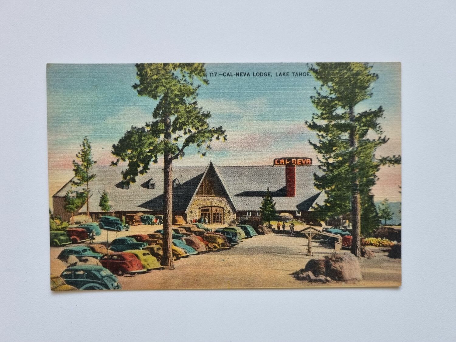 Vykort Cal Neva resort