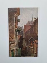 Vykort Carl Spitzweg Ein Hypochonder