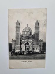 Vykort Cathedral, Seattle 1908