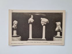 Vykort Central Group, West Pediment of Parthenon