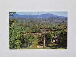 Vykort Chair lift at Bromley Mountain, Manchester, Vermont