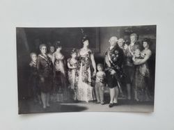 Vykort Charles IV of Spain and his family
