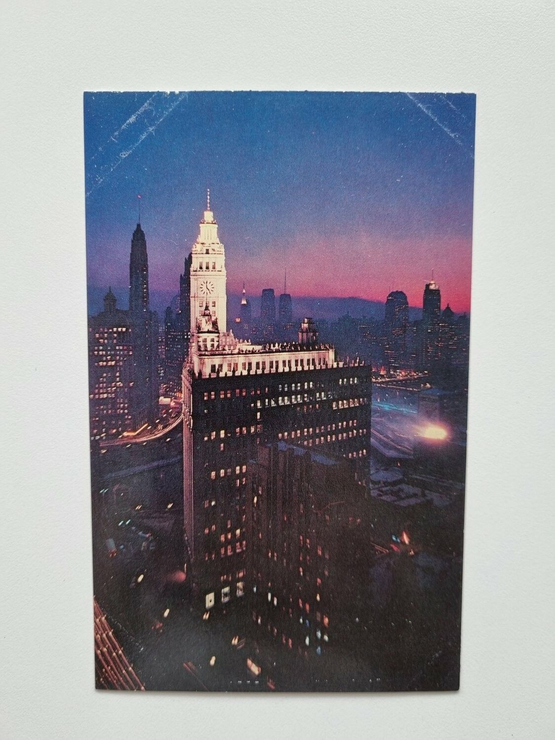 Vykort CHICAGO SKYLINE