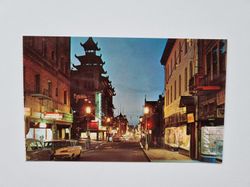 Vykort CHINATOWN AT NIGHT