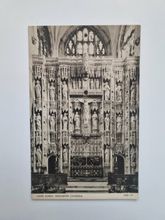 Vykort CHOIR SCREEN, WINCHESTER CATHEDRAL