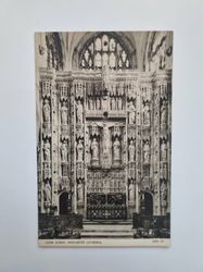 Vykort CHOIR SCREEN, WINCHESTER CATHEDRAL