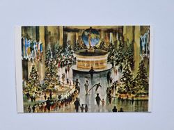 Vykort CHRISTMAS AROUND THE WORLD