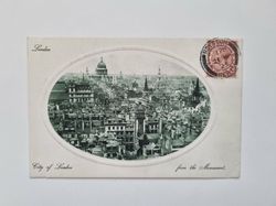 Vykort City of London, 1925