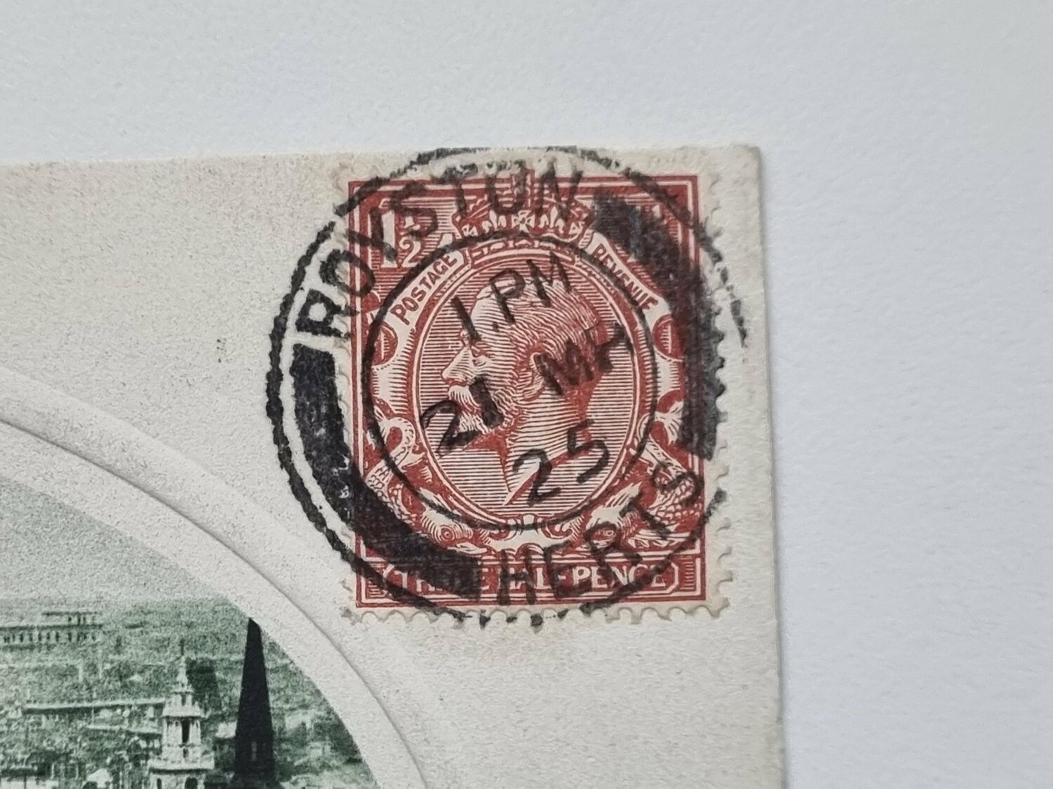 Vykort City of London, 1925