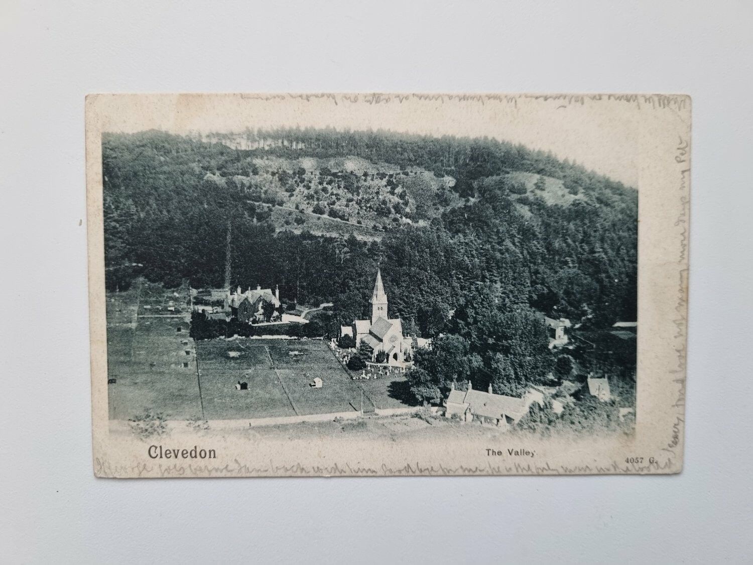 Vykort Clevedon, The Valley 1903