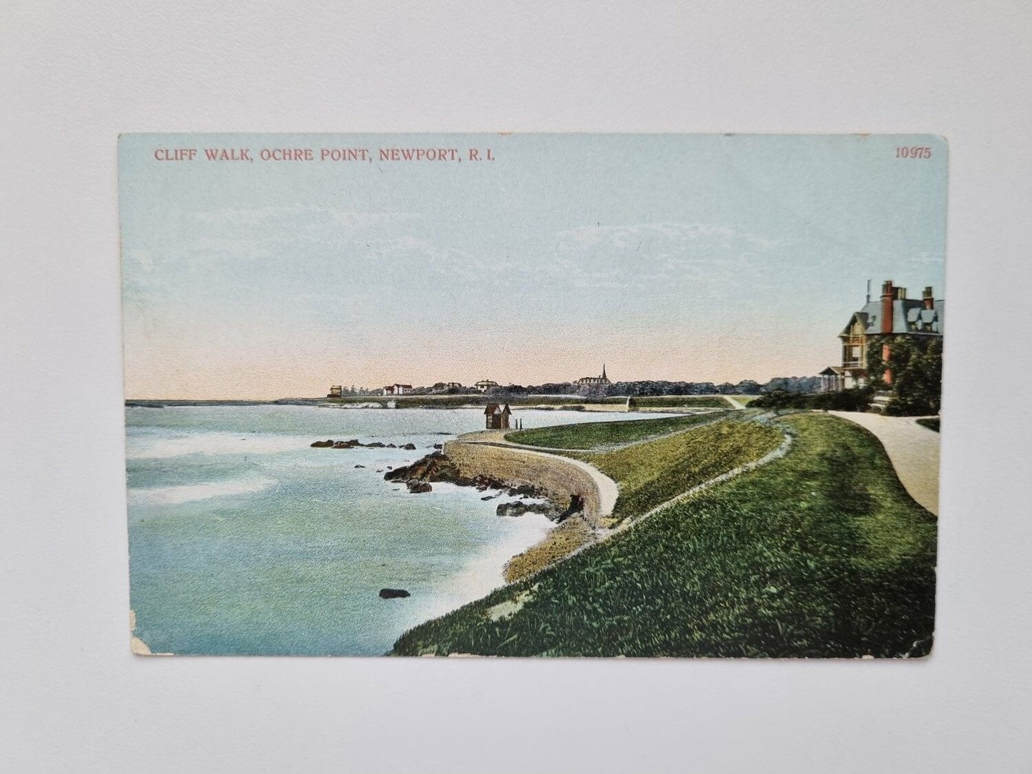 Vykort CLIFF WALK, OCHRE POINT, NEWPORT