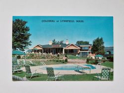 Vykort COLONIAL at LYNNFIELD, MASS