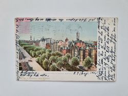 Vykort COMMONWEALTH AVENUE BOSTON - 1904