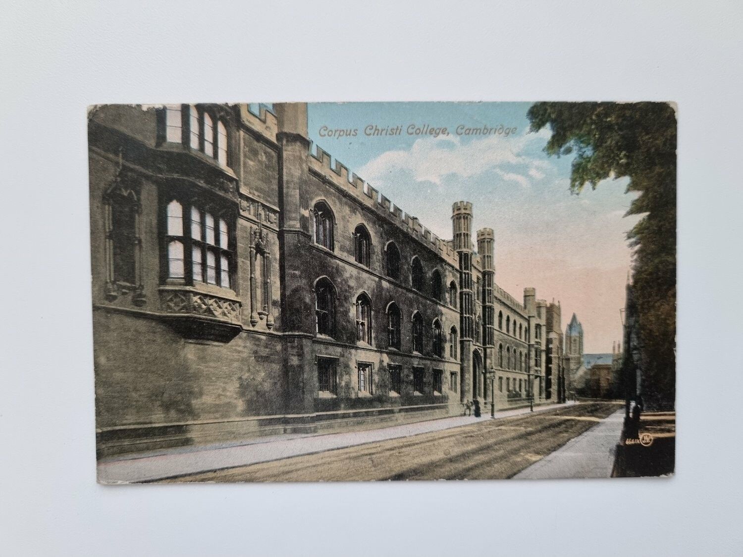 Vykort Corpus Christi College, Cambridge