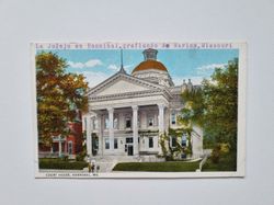 Vykort COURT HOUSE, HANNIBAL, MO