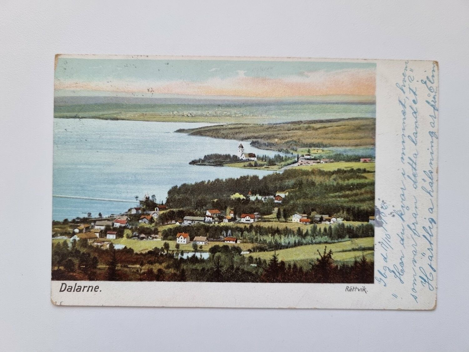 Vykort Dalarne Rättvik, 1902