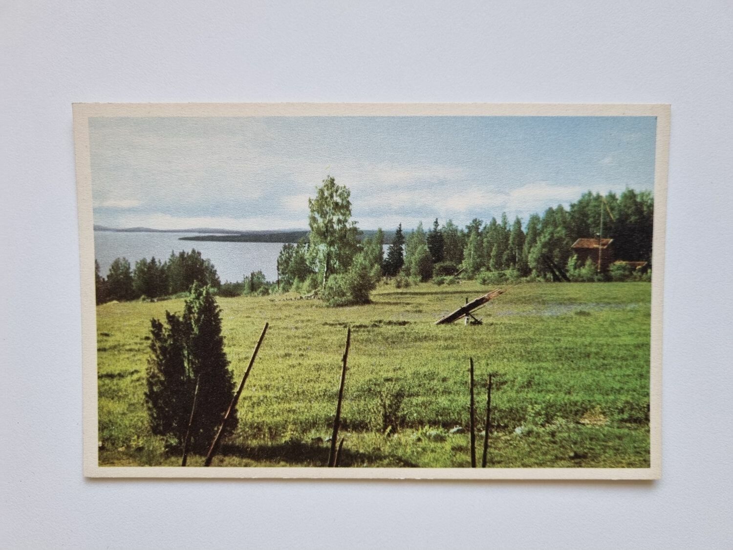 Vykort Dalarna. Tällberg. Utsikt mot Siljan