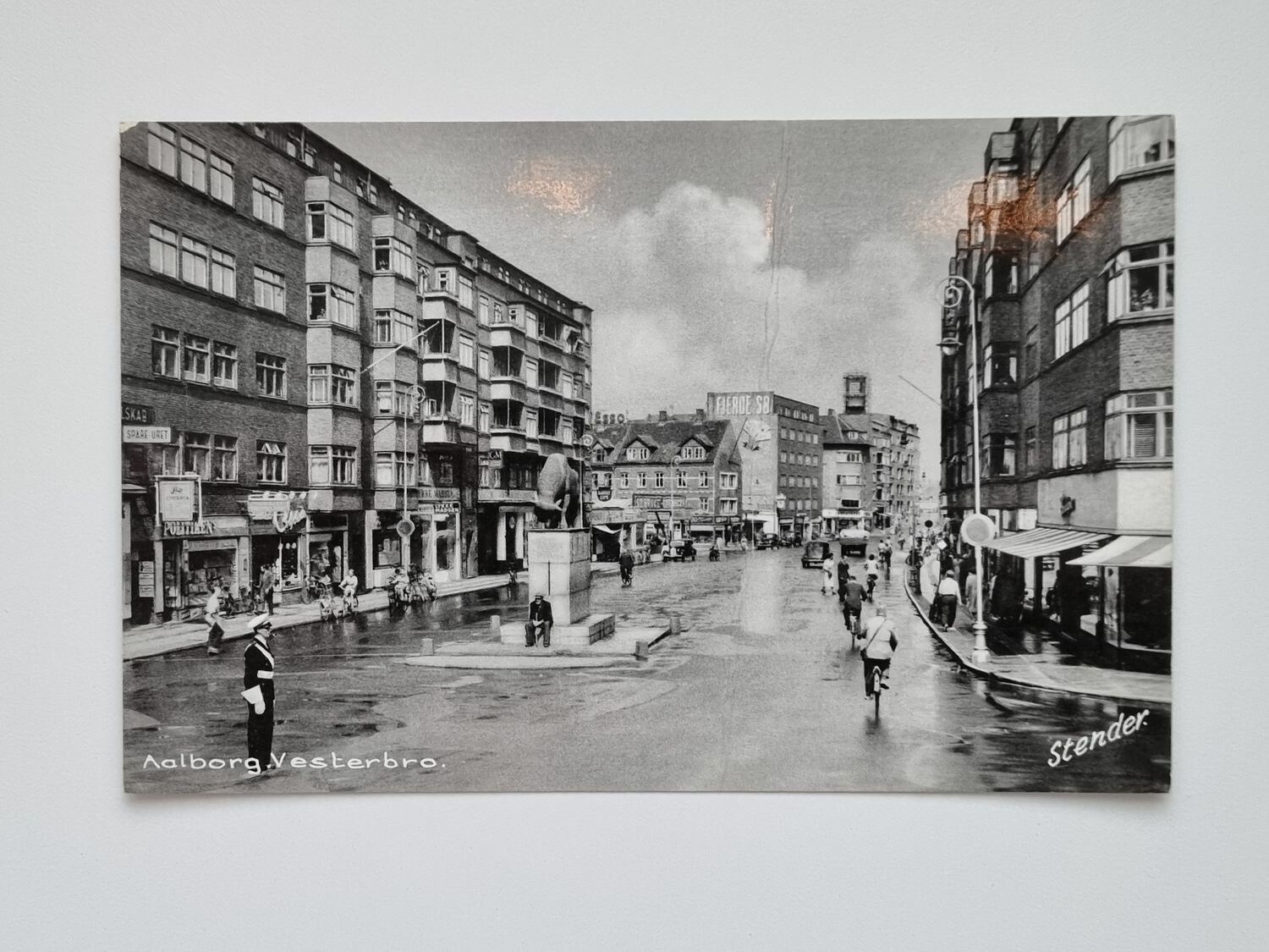 Vykort Danmark, Aalborg Vesterbro.