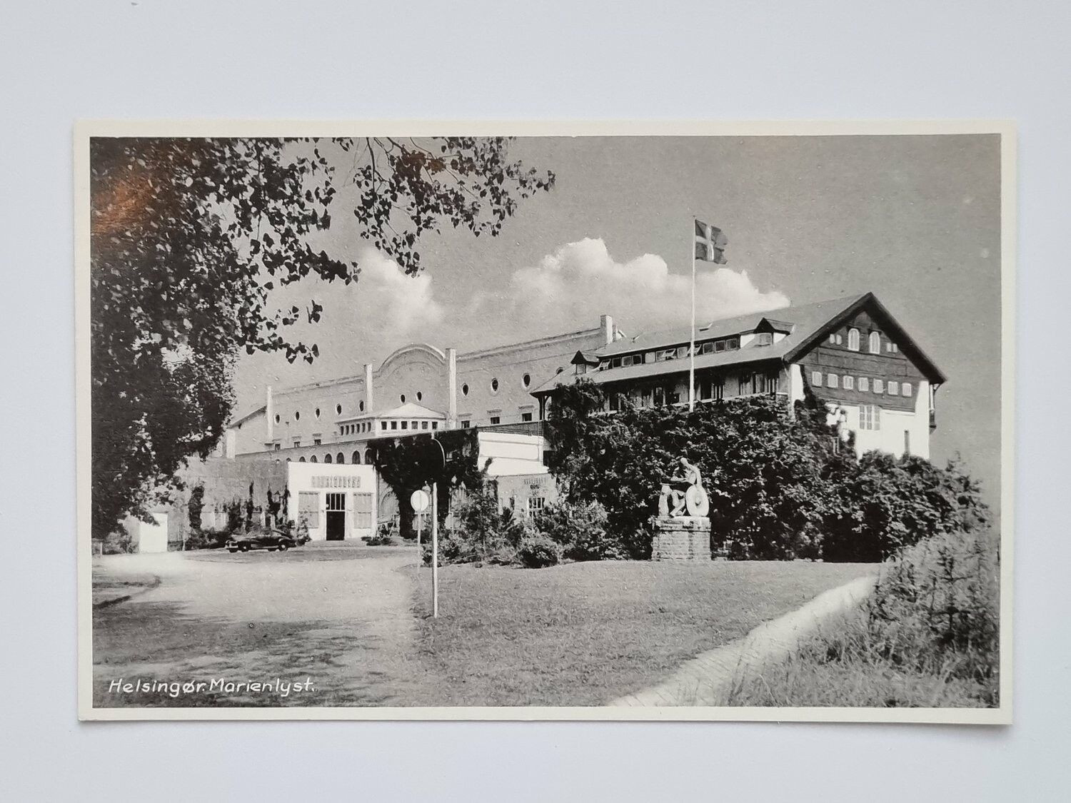 Vykort Danmark, Helsingør. Marienlyst