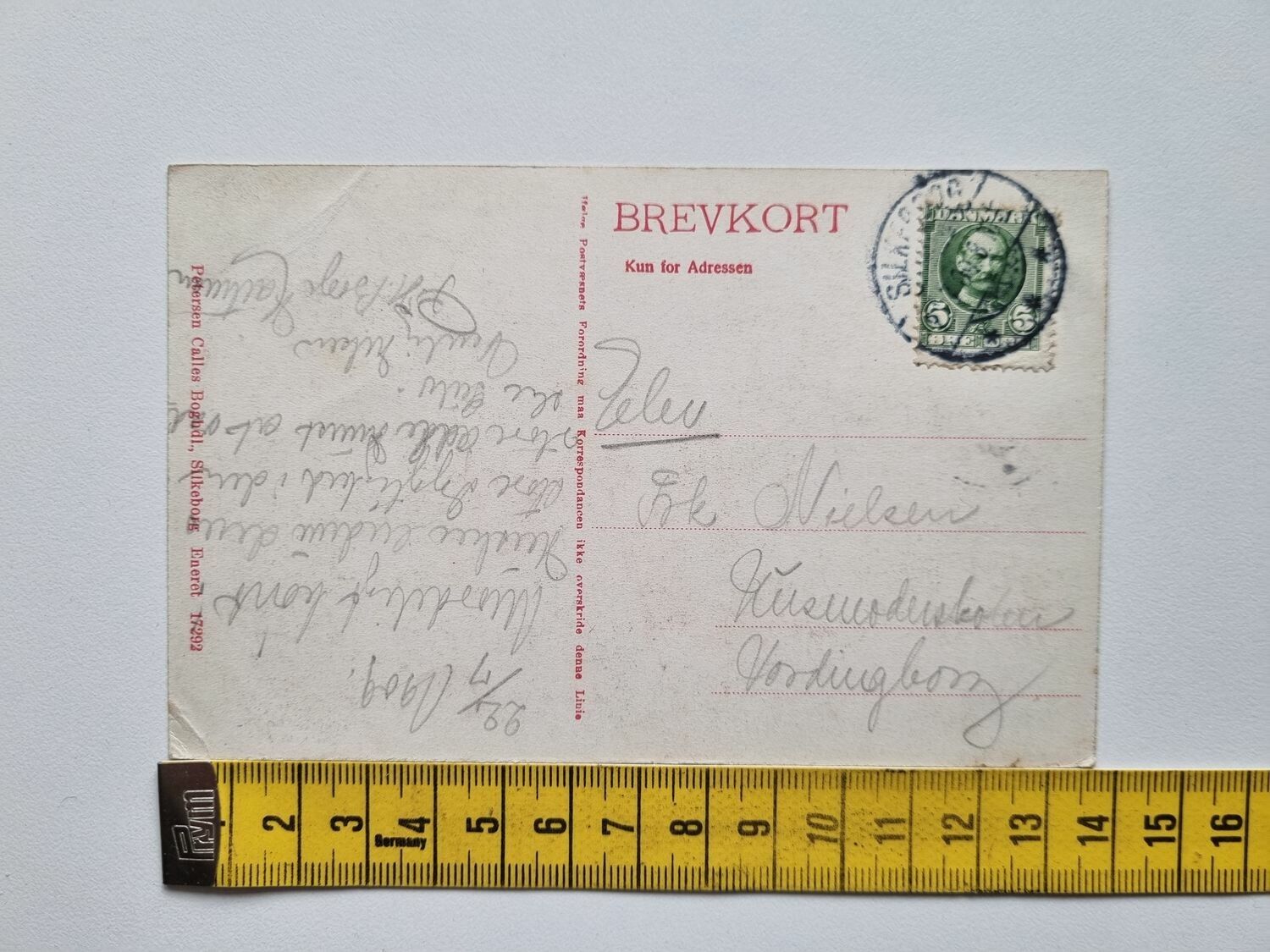Vykort Danmark, Himmelbjerget 1909