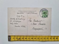 Vykort Danmark, Paladshotellet Esbjerg, 1916