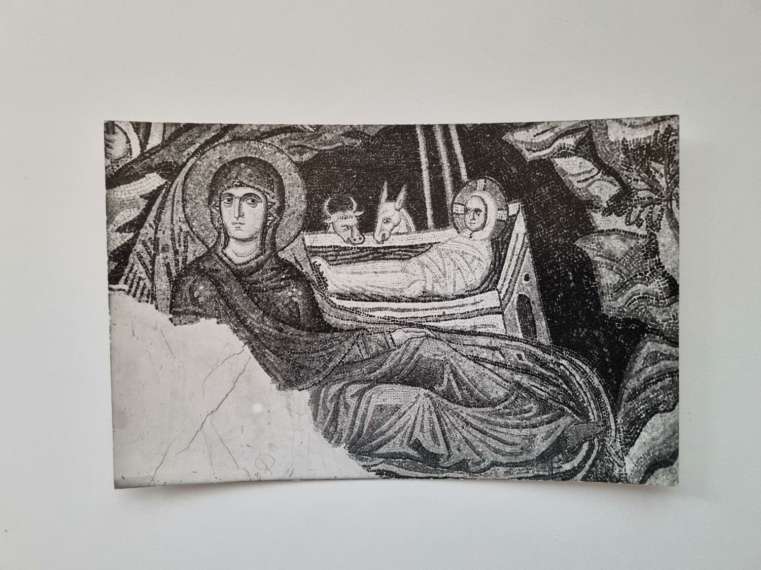 Vykort DAPHNI. NATIVITÉ. (DETAIL)