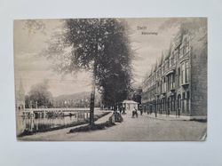 Vykort Delft Kanaalweg, Holland 1921