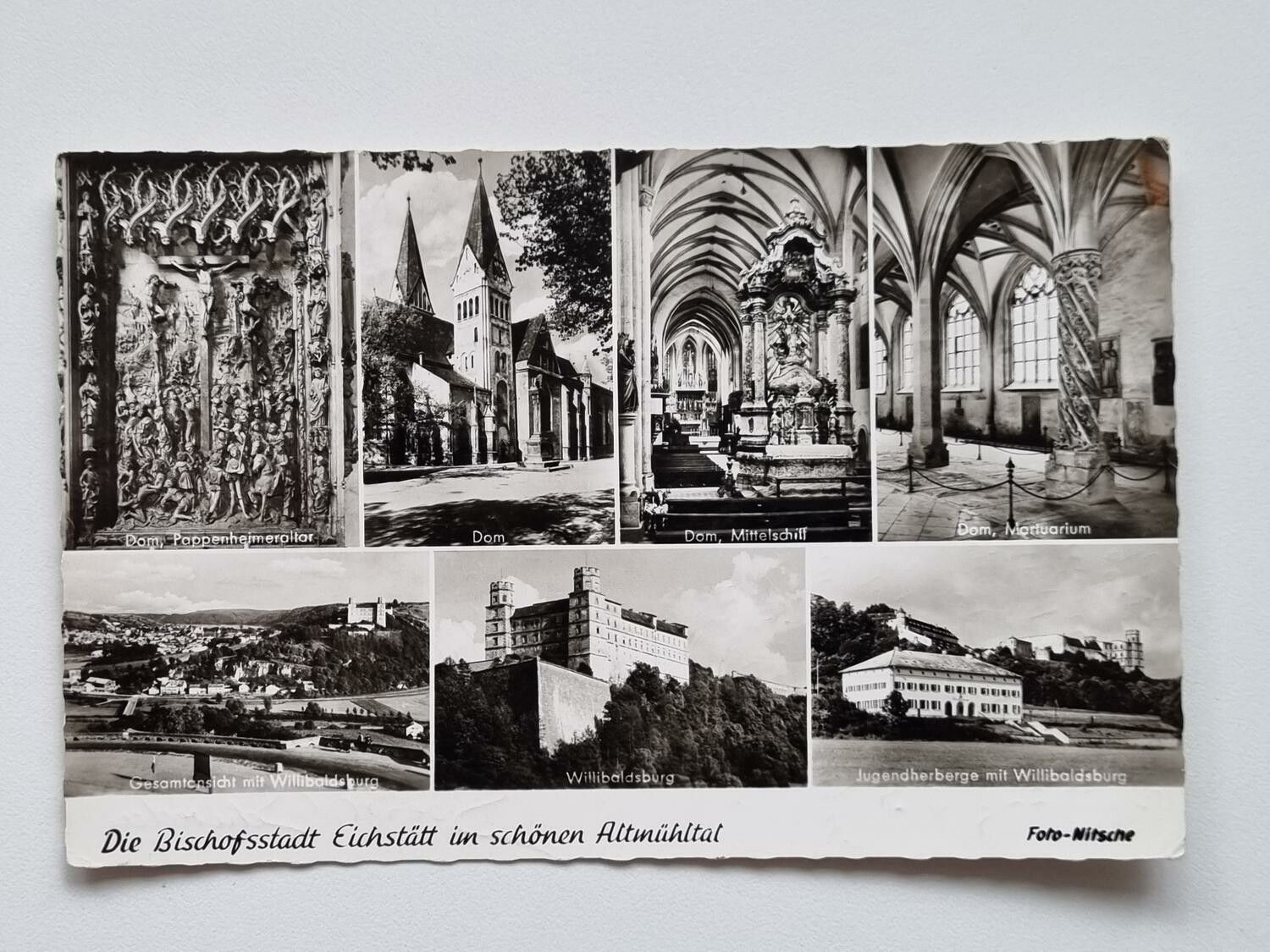 Vykort Die Bischofsstadt Eichstätt in schönen Altmühltal